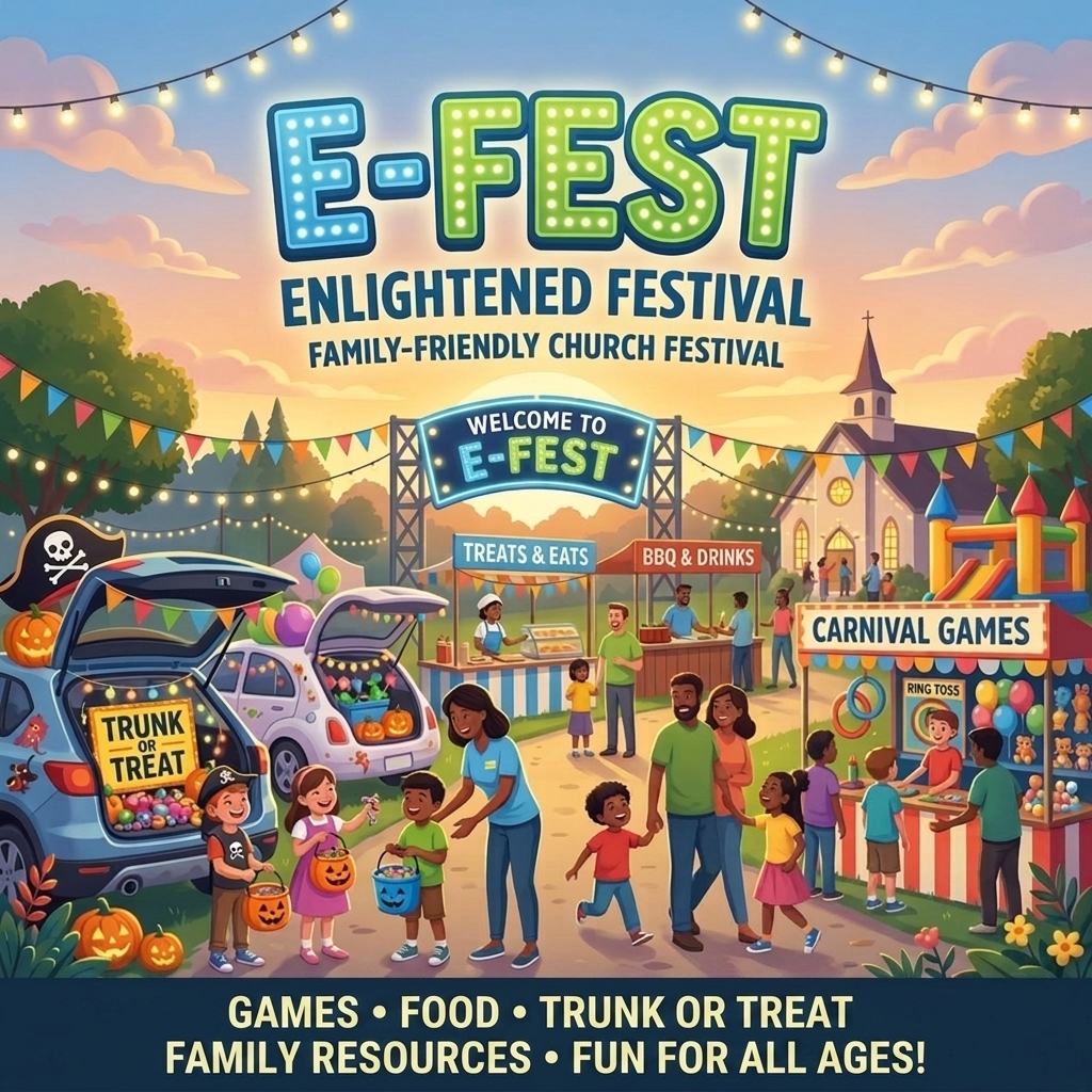 E-Fest Enlightened Festival Poster
