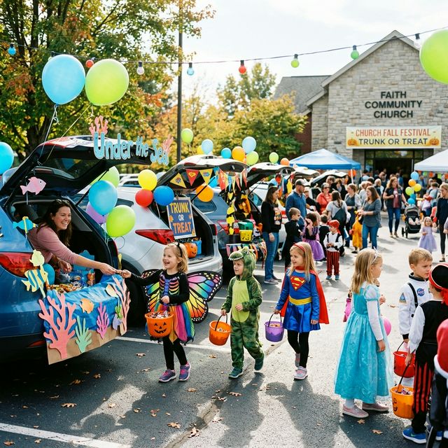 Trunk or Treat at E-Fest